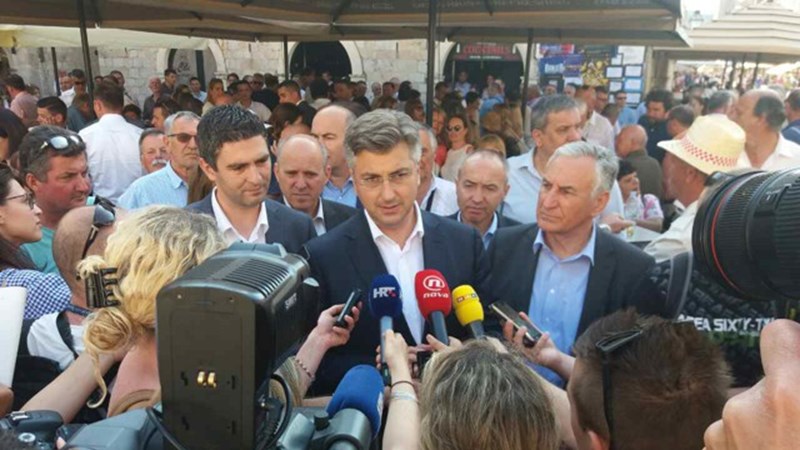 Predsjednik Vlade Plenković: Izgradnja Pelješkog mosta uz sufinanciranje EU povezat će jug Hrvatske s ostatkom zemlje